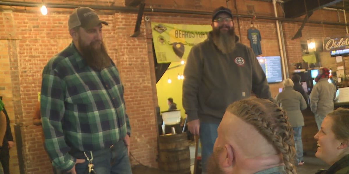 Beard competition at Remedy Brewing raises money for school lunches [Video]