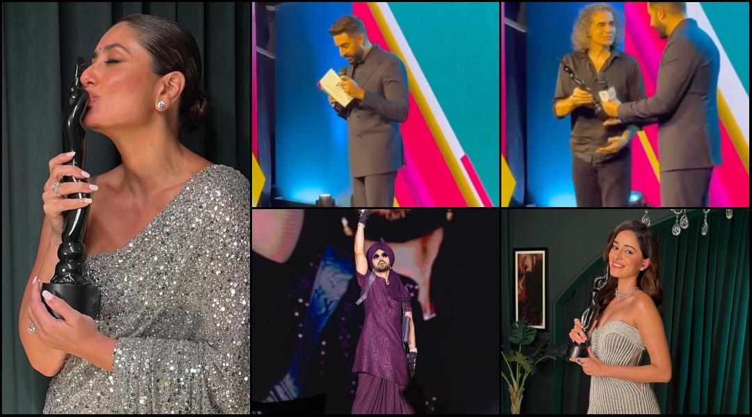 Kareena Kapoor bags Best Actress; Diljit Dosanjh’s Amar Singh Chamkila sweeps top awards ; Ananya Panday win critics award for best actor [See Full list of OTT winners] [Video]