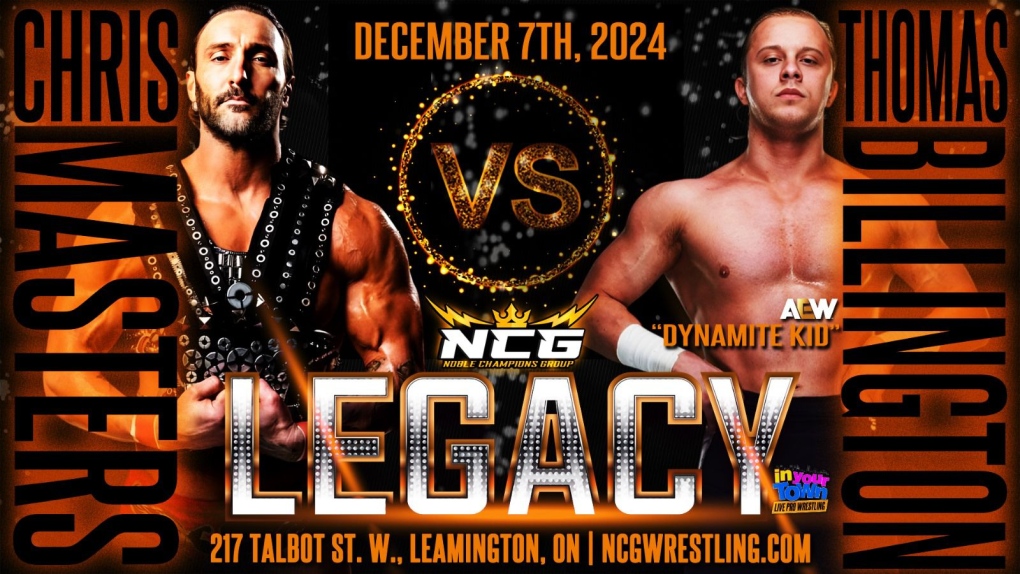 Former WWE star to appear in Leamington for NCG Wrestling’s final show of 2024 [Video]