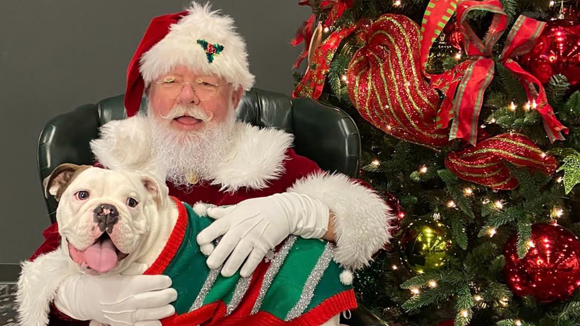 Take pictures with Santa and Jerry the Bulldog at ATU [Video]