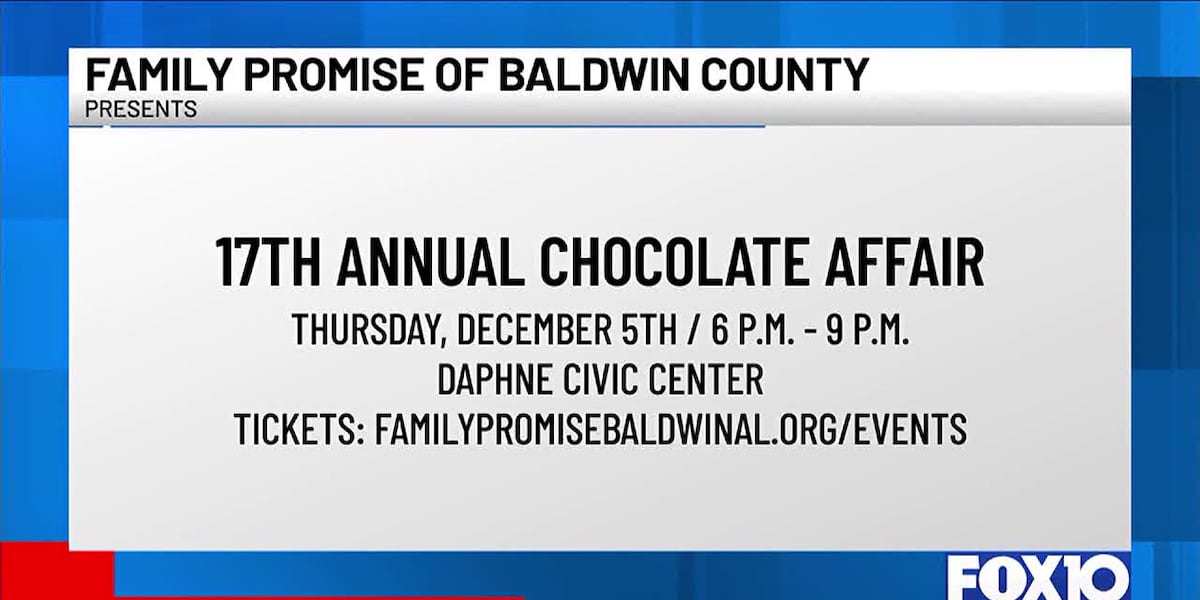 17th Annual Chocolate Affair fundraiser to aid homeless families with children [Video]