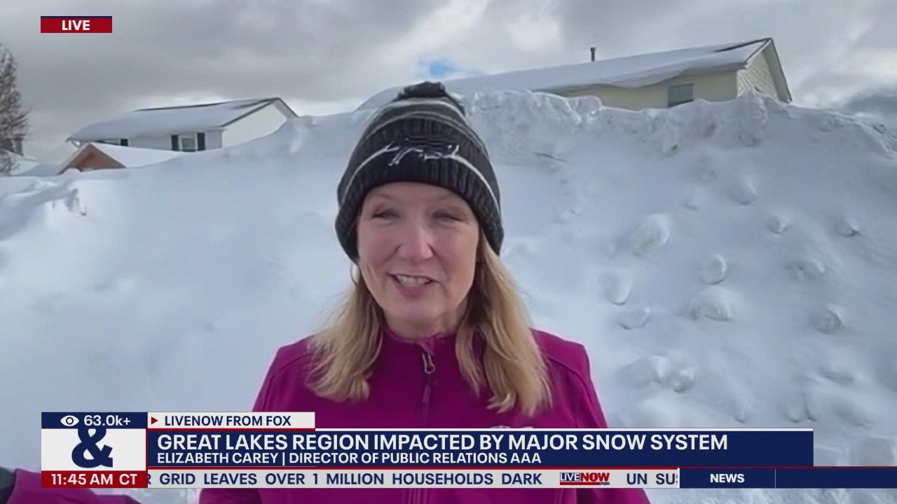 Great Lakes region impacted by major snow system [Video]