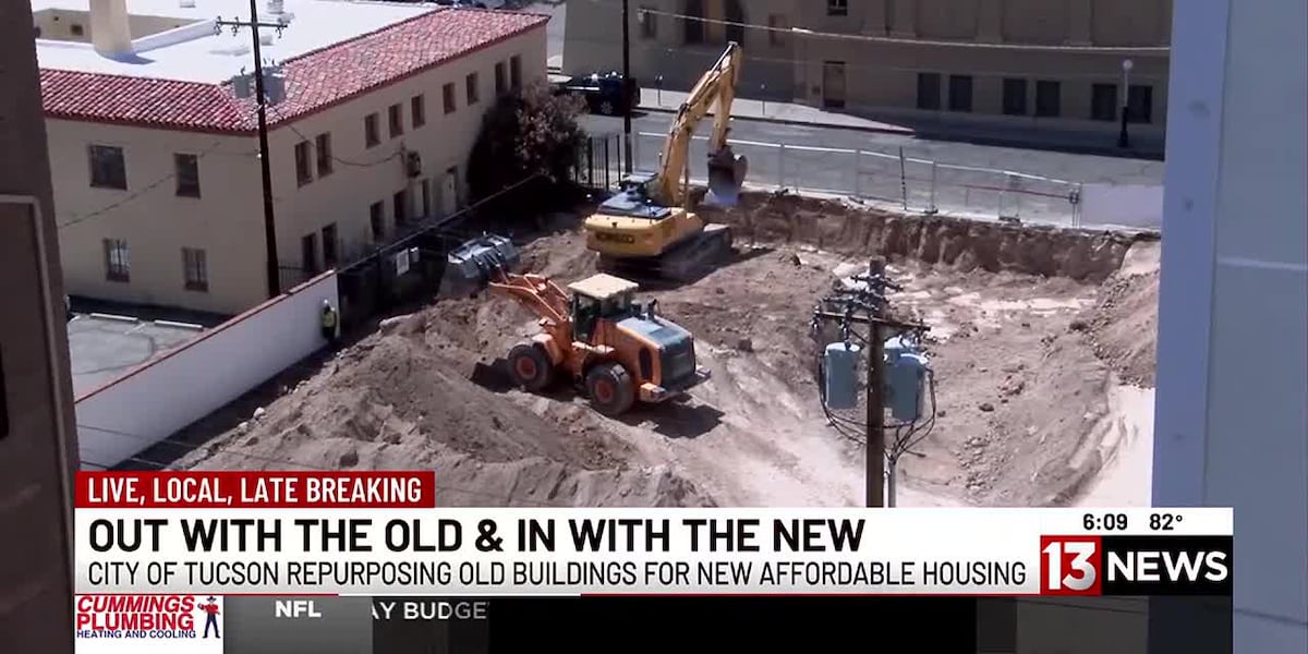 Tucson repurposing old commercial buildings for affordable housing [Video]