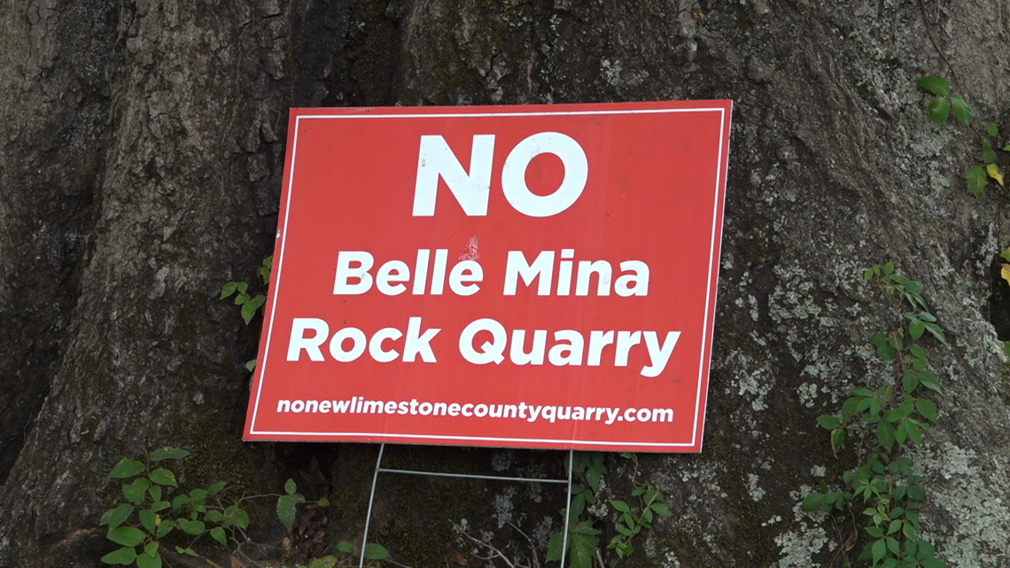 New push in fight to stop Belle Mina rock quarry development [Video]