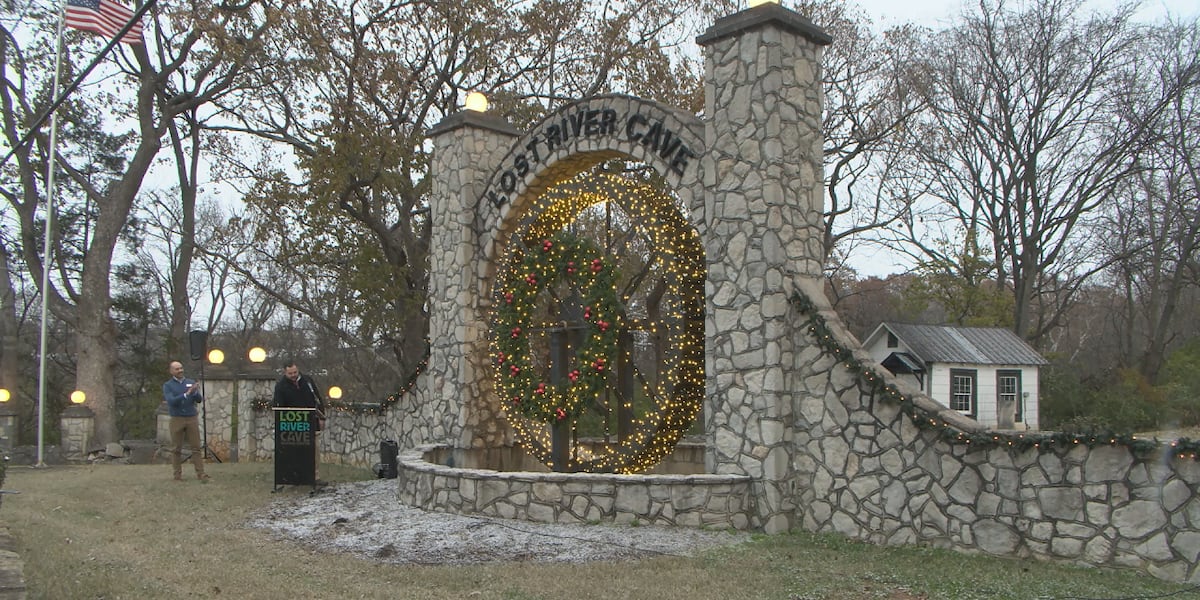 Lost River Cave kicks off second annual Light Up BGKY with ribbon cutting [Video]