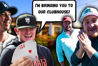 I Cant Believe THIS Got Me Invited to Another MLB CLUBHOUSE! (video)