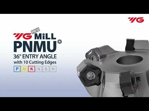 FM10 PNMU Face Milling Indexable Inserts [Video]