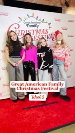 GREAT AMERICAN FAMILY CHRISTMAS FESTIVAL WEEKEND TWO IS WRAPPED! [Video]