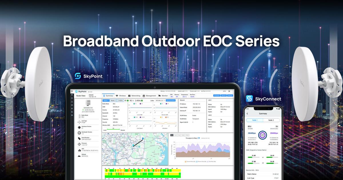 EnGenius Release New Broadband Outdoor Wireless Solution to Empower Industrial and Smart City Applications | PR Newswire [Video]