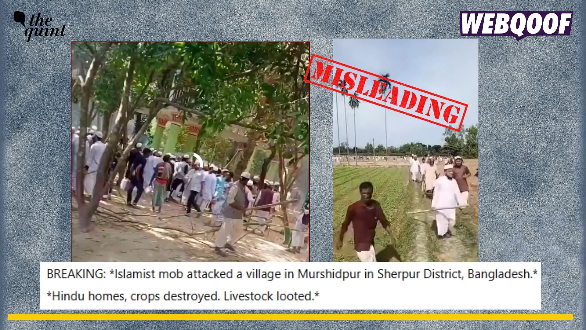 Video of Clash Between Muslim Groups in Bangladesh Given a False Communal Twist [Video]