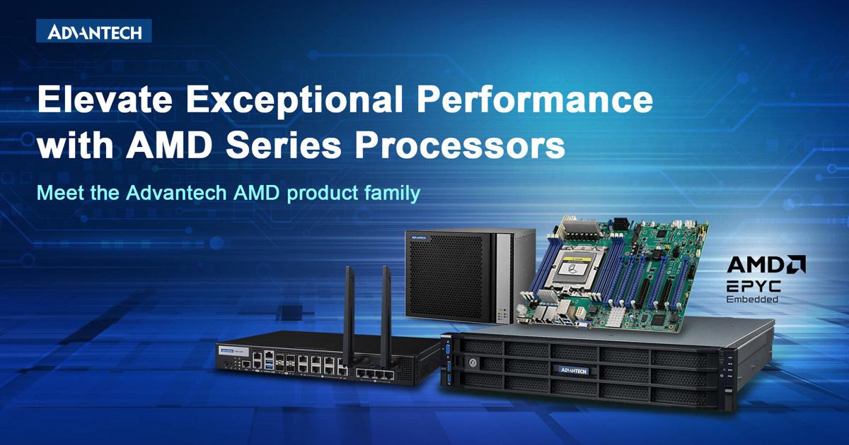 Advantech Unveils AMD Series to Boost Edge Cloud, Computing and Network Security! | PR Newswire [Video]