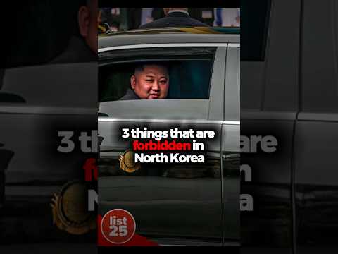 3 things that are forbidden in North Korea [Video]