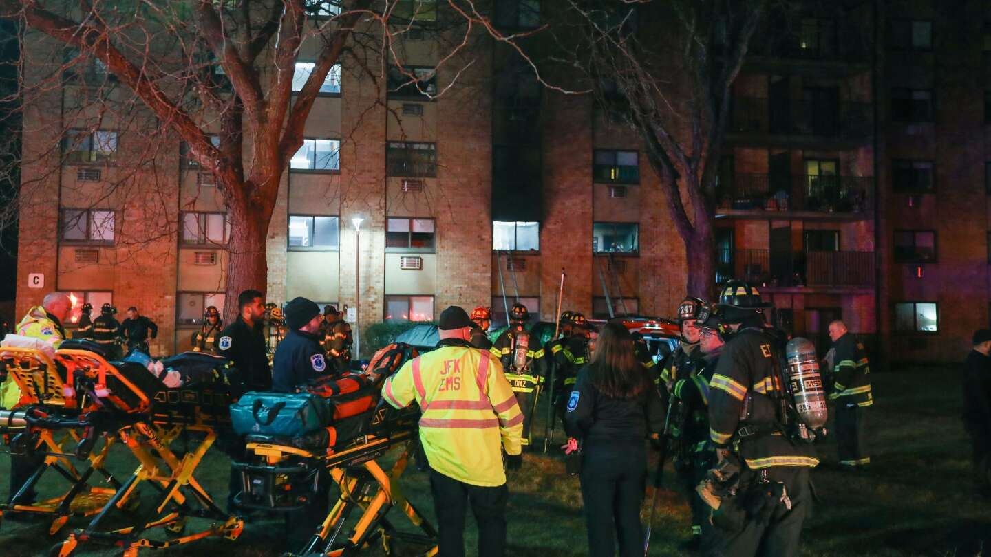 Several injured, 2 critically in fire at N.J. apartment for seniors [Video]