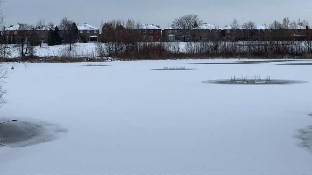 Three youths fall through ice at Cambridge pond [Video]