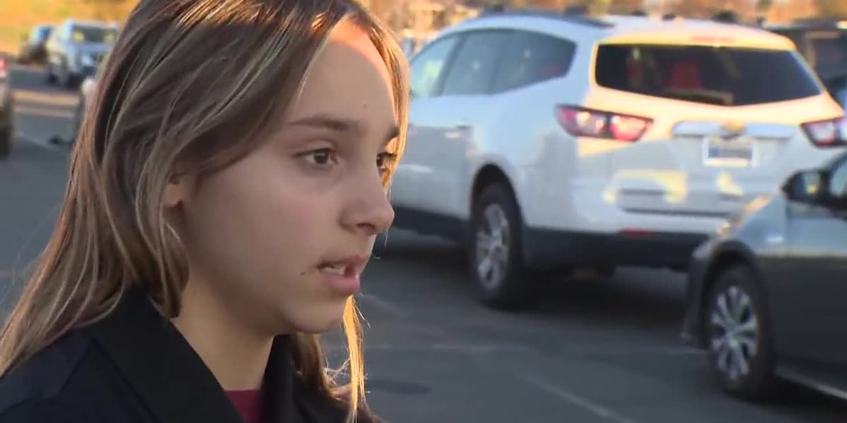 Student reacts after shooting at California K-8 school [Video]