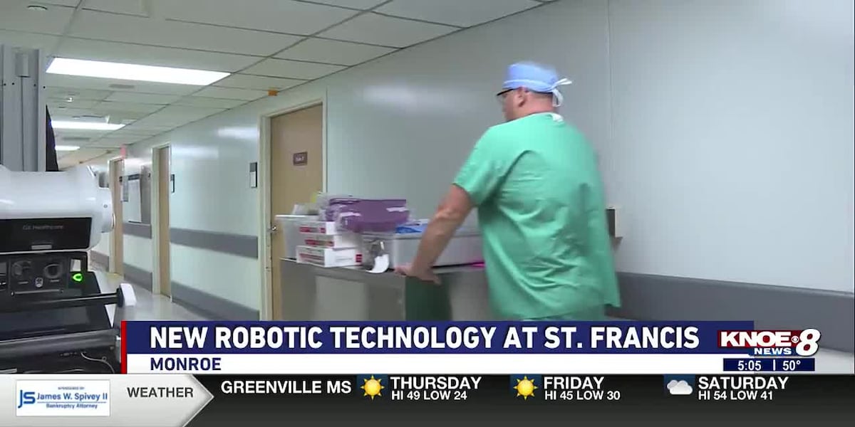 St. Francis Medical Center offers new robotic technology for spine patients [Video]