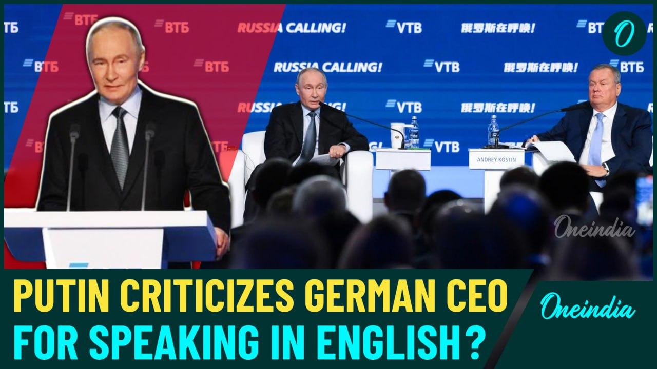 VIDEO | Putin scolds a German CEO Live on TV, [Video]