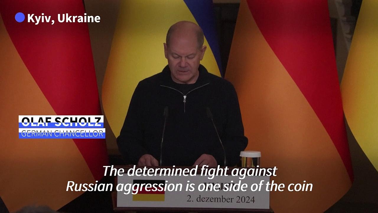 Scholz says Russia must not impose ‘dictated [Video]