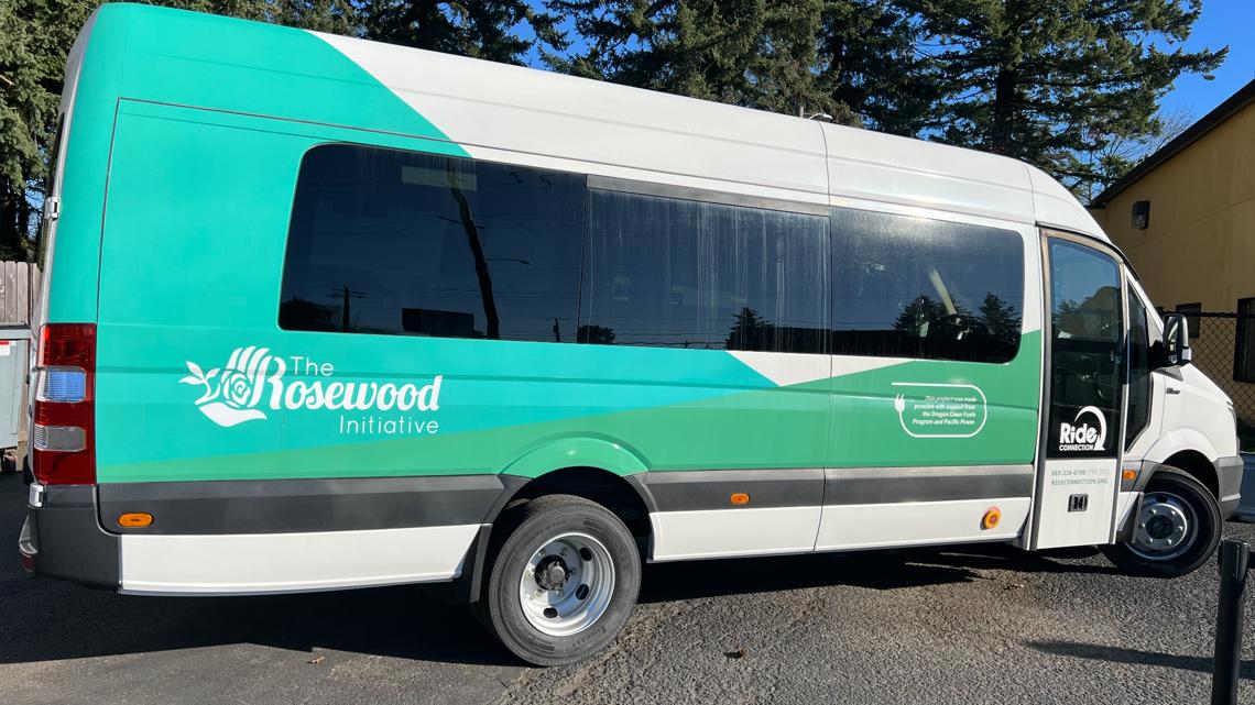 Portland nonprofit donates electric shuttle bus to community [Video]