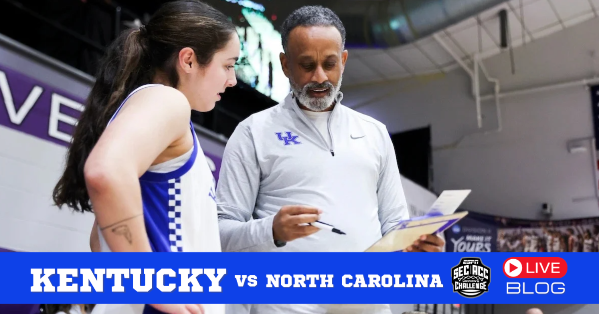 LIVE BLOG: Kentucky WBB vs. North Carolina [Video]