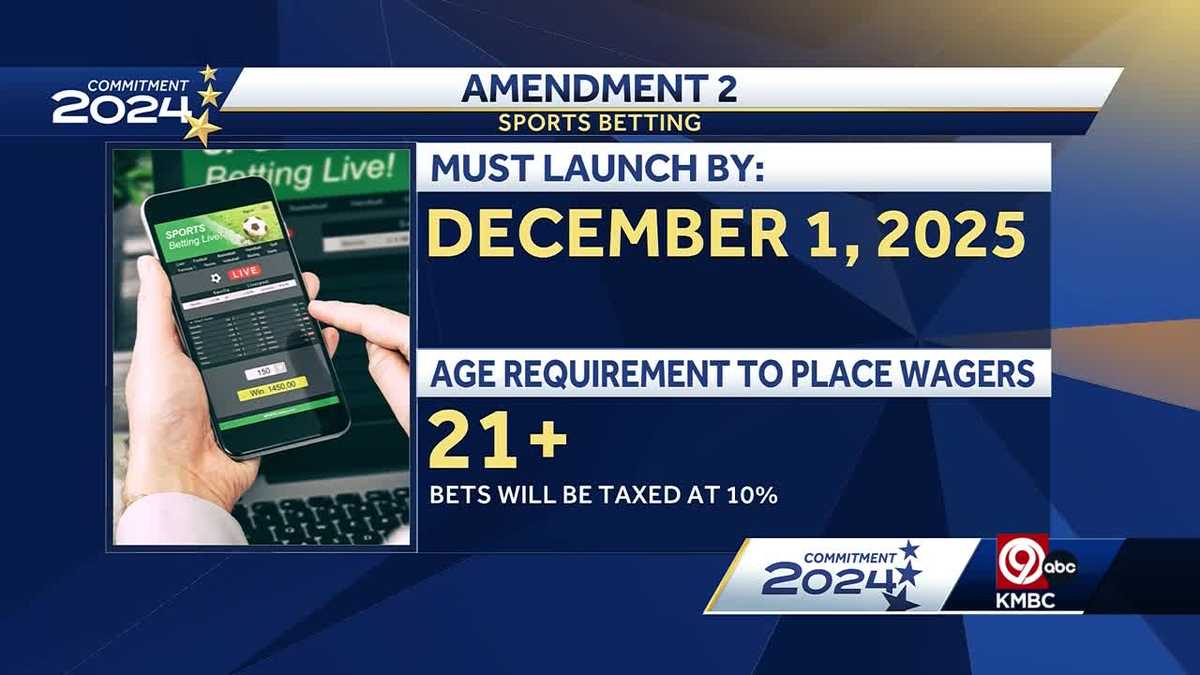 Sports betting wins narrow approval in Missouri [Video]