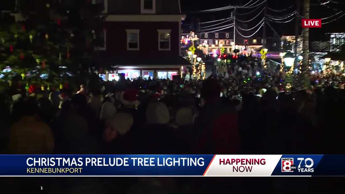 Kennebunkport celebrates Christmas Prelude with tree lighting [Video]