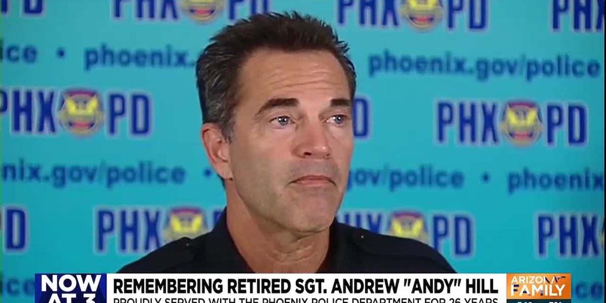 Honoring retired Phoenix Police Sergeant Andy Hill [Video]