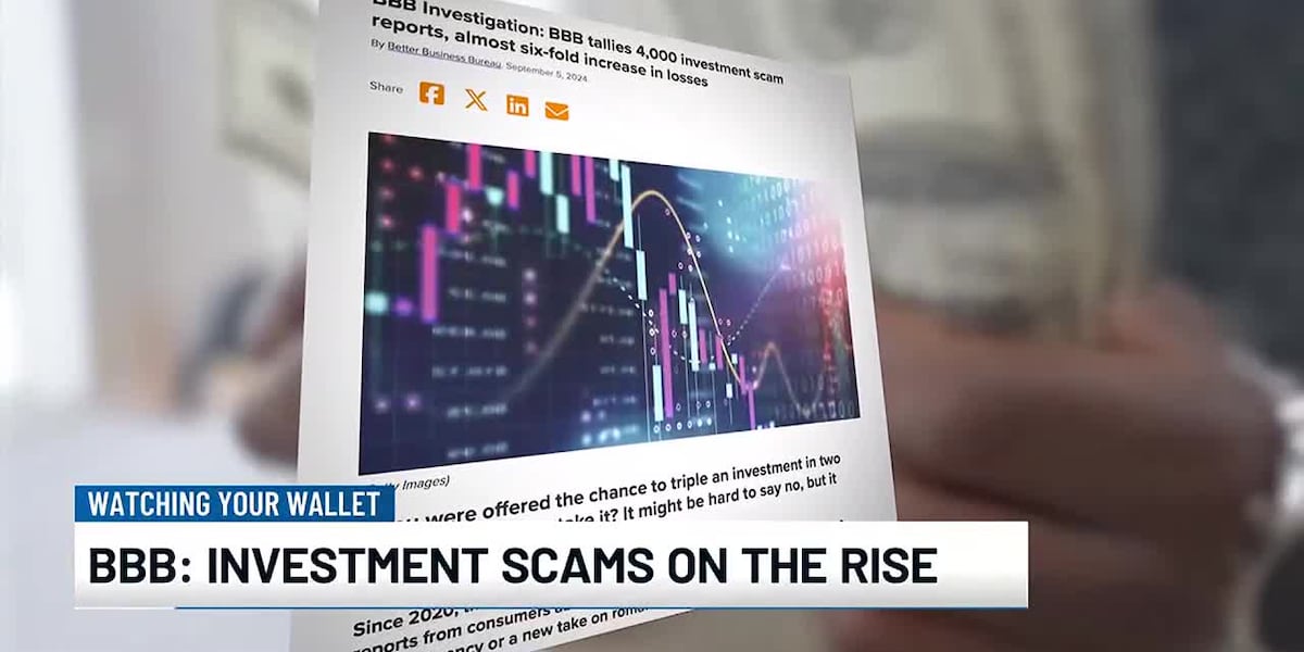 Watching Your Wallet – Investment scams on the rise and losses are growing [Video]