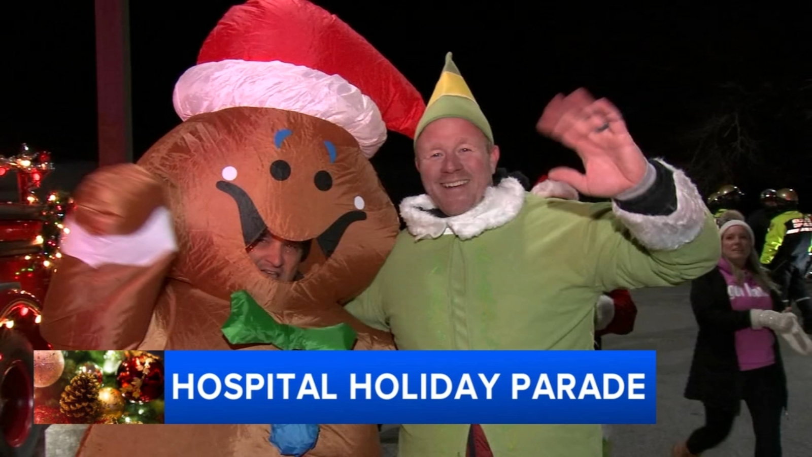 Community lights up parking lot at Nemours Children’s Hospital for holiday annual parade [Video]