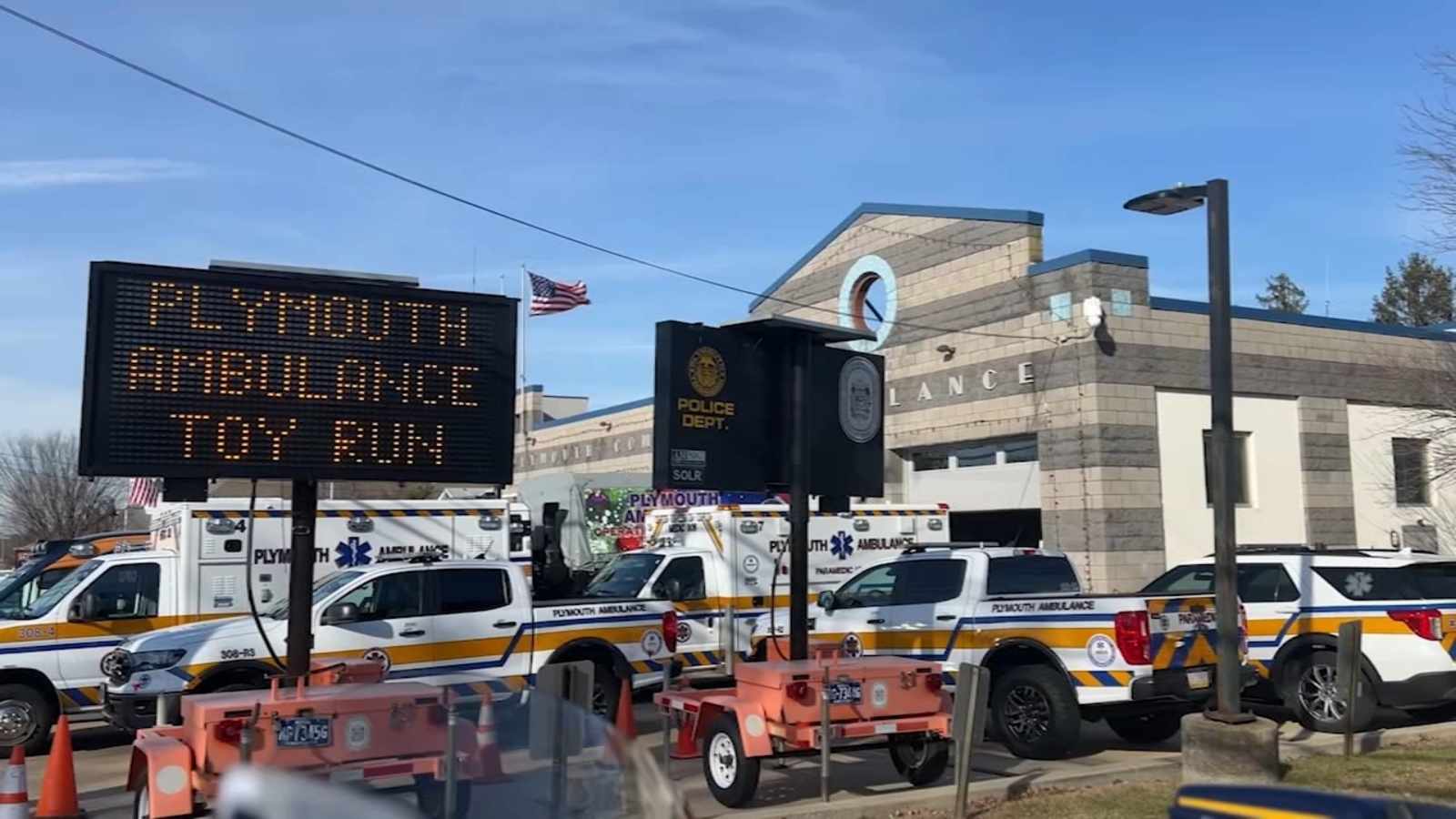 First responders donate thousands of toys to kids in need [Video]