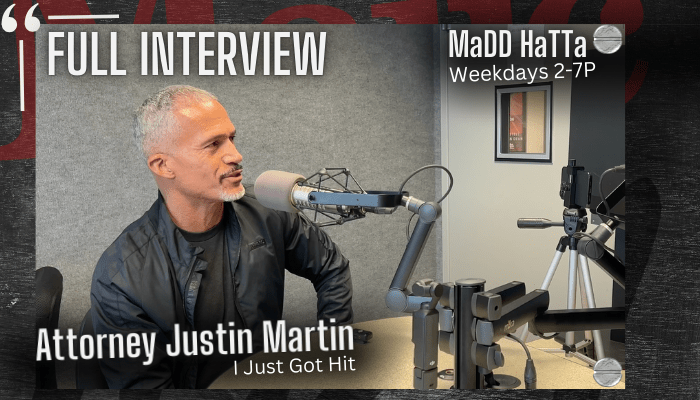 Attorney Justin Martin of I Just Got Hit Talks Annual Bike Giveaway and Single Moms Shopping Spree [Video]