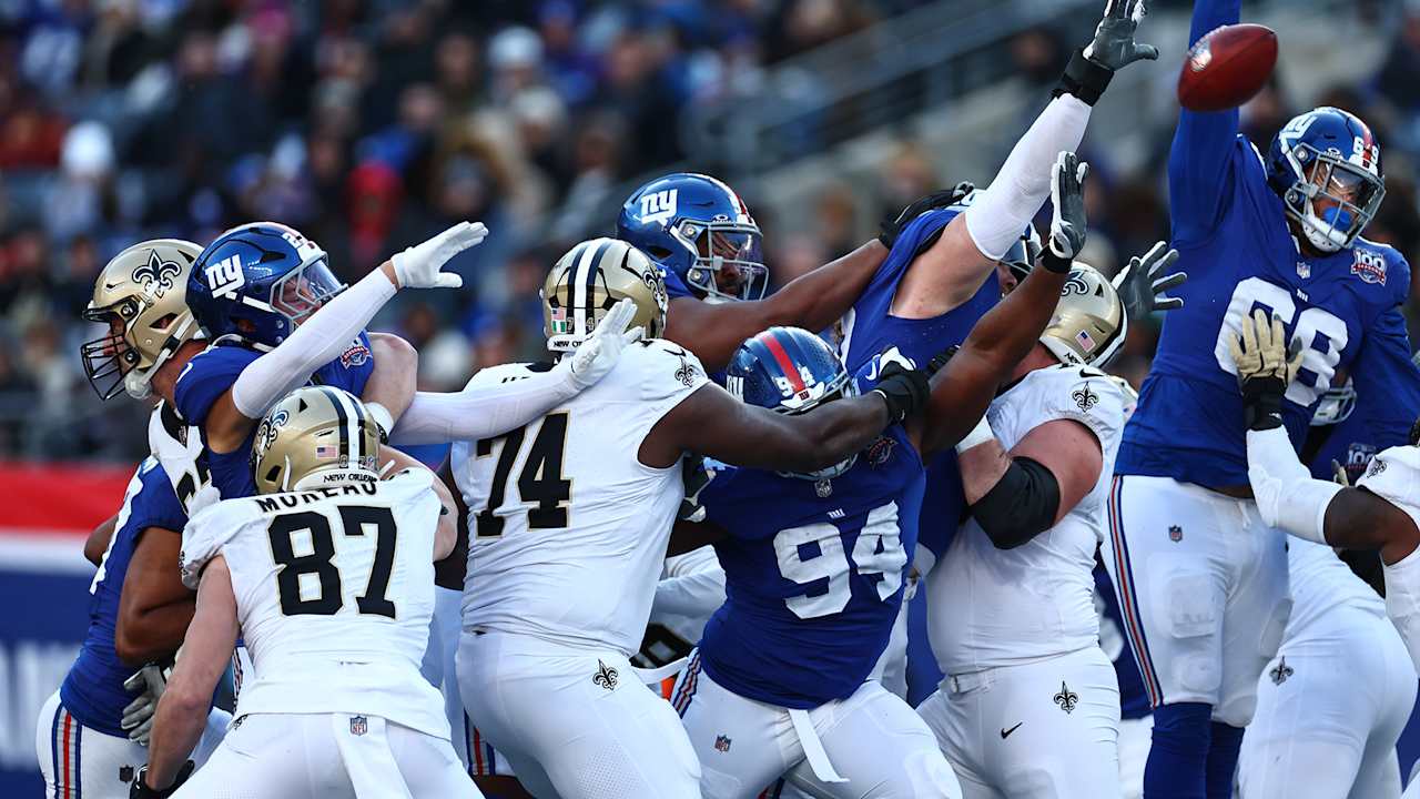 Casey Rogers blocks 60-yard field goal attempt in NFL debut [Video]