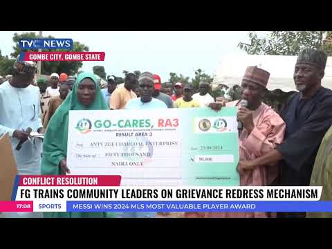 FG Partners Gombe To Train Community Leaders On Conflict Resolution [Video]