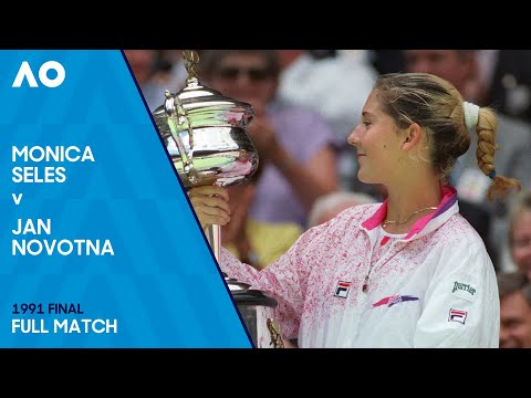 Monica Seles v Jana Novotna Full Match | Australian Open 1991 Final [Video]