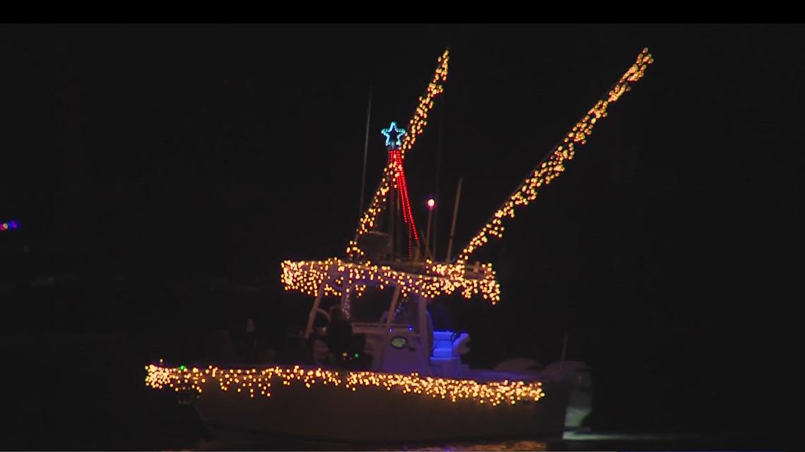 Illuminated Boat Parade lights up the marina on Saturday night [Video]