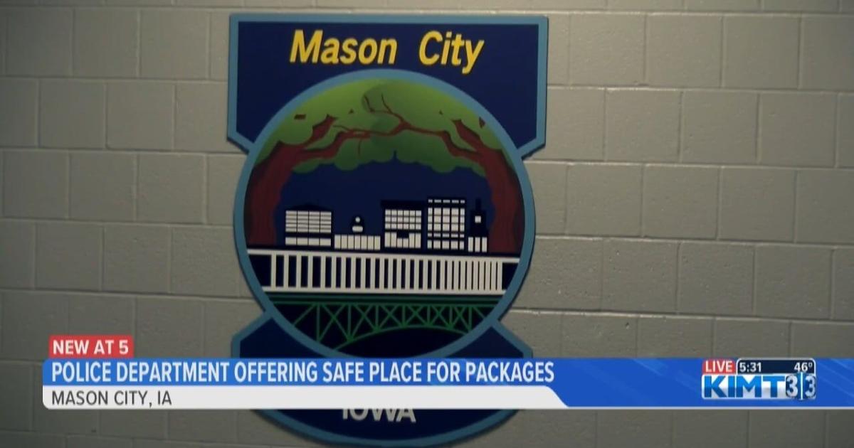 Mason City Police Department offering safe place for holiday packages | News [Video]