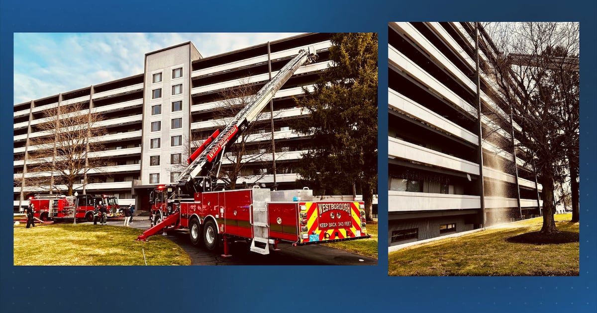 100 families displaced after fire at Westboro apartment building, officials say  Boston 25 News [Video]