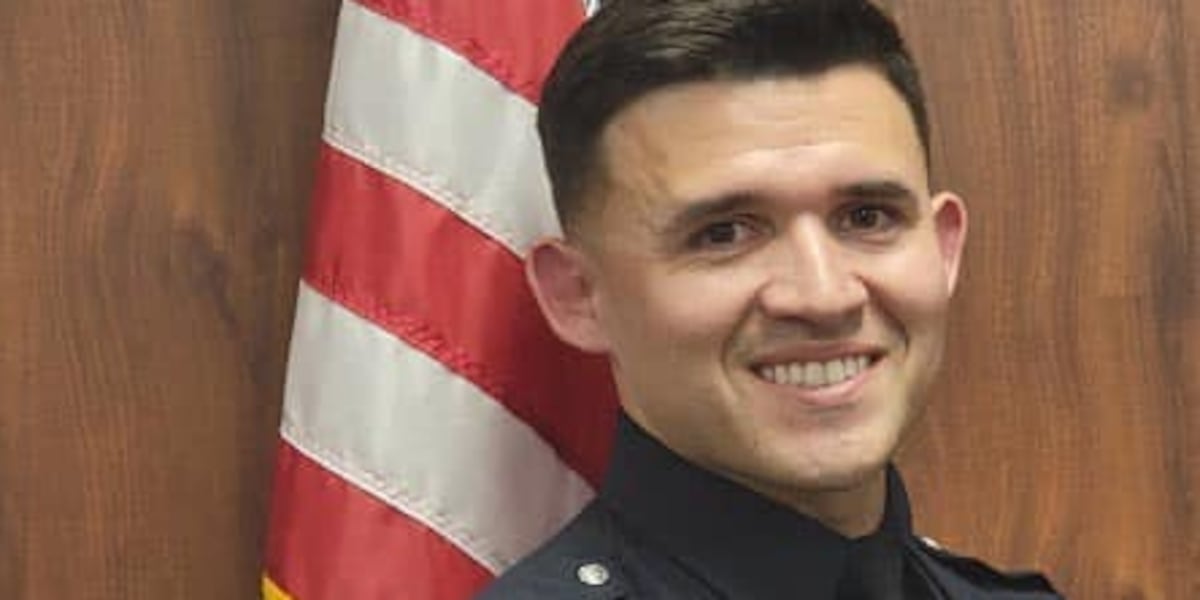 Officer shot and killed in the line of duty leaves behind wife, child [Video]