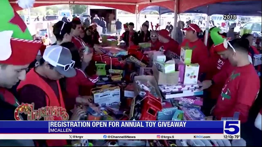 Registration underway for annual Christmas for Kids Toy Giveaway in McAllen [Video]