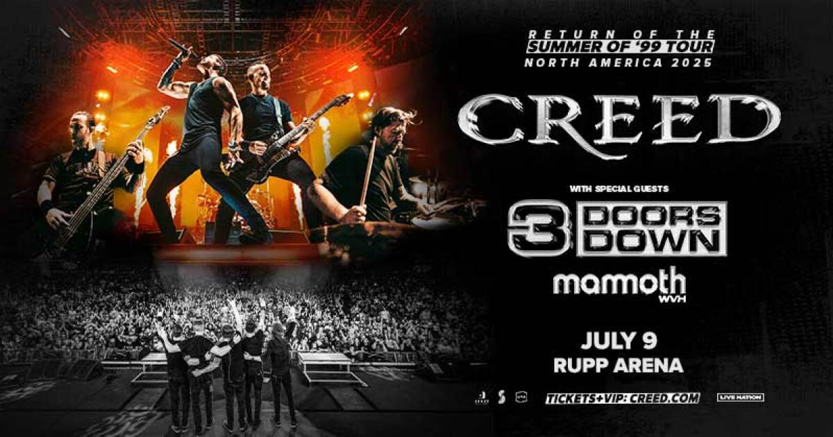 CREED to kick-off 2025 tour at Rupp Arena [Video]