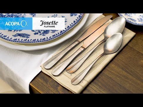 Acopa Josette Flatware [Video]