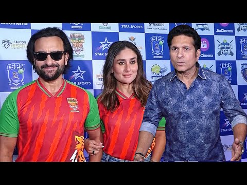 No One Show You This Side Of Sachin Tendulkar and Kareena Kapoor at ISPL 2025 Auction [Video]