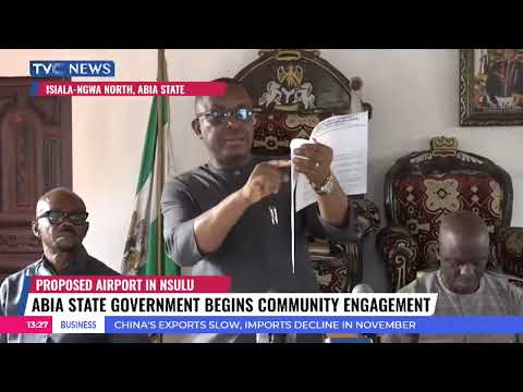 Abia Begins Consultation With Residents On Airport Project [Video]