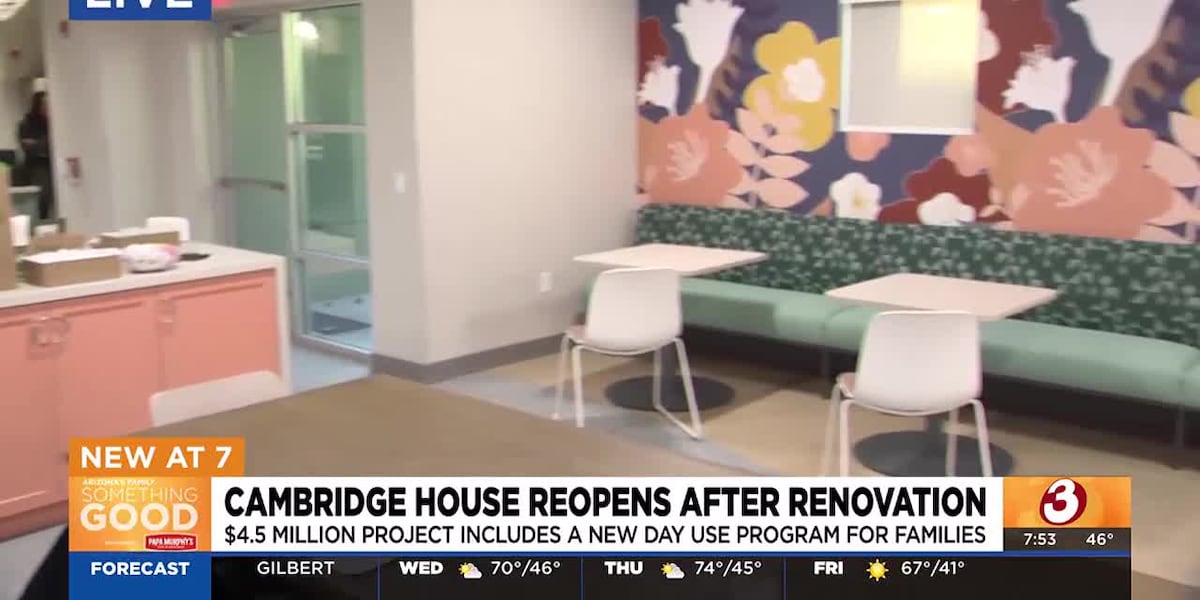 Newly renovated Cambridge House reopens at Phoenix Children’s Hospital [Video]