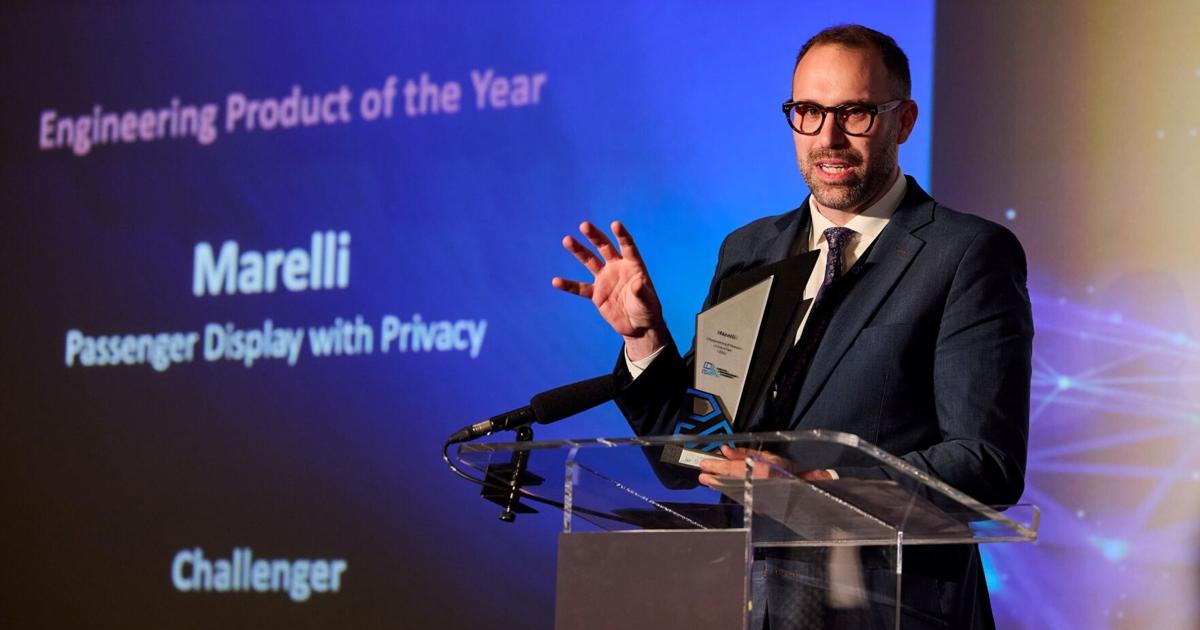 MARELLI’S PASSENGER DISPLAY WITH PRIVACY HONORED AT THE “DIGITAL ENGINEERING AWARDS 2024” | PR Newswire [Video]