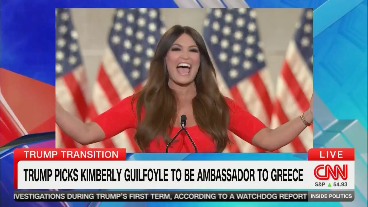 CNN Panel Snarks About Kimberly Guilfoyle Nomination [Video]