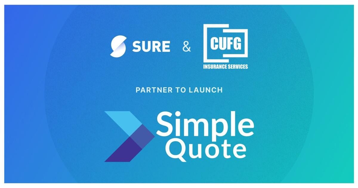 CU Financial Group and Sure partner to launch digital insurance solution SimpleQuote for credit unions | PR Newswire [Video]