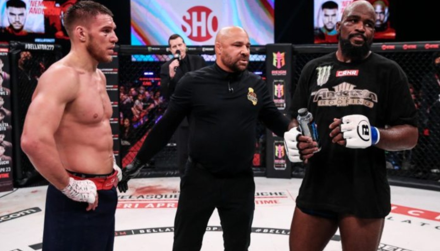 Corey Anderson vs. Vadim Nemkov 3 added to the undercard of Bellator Dubai in January [Video]