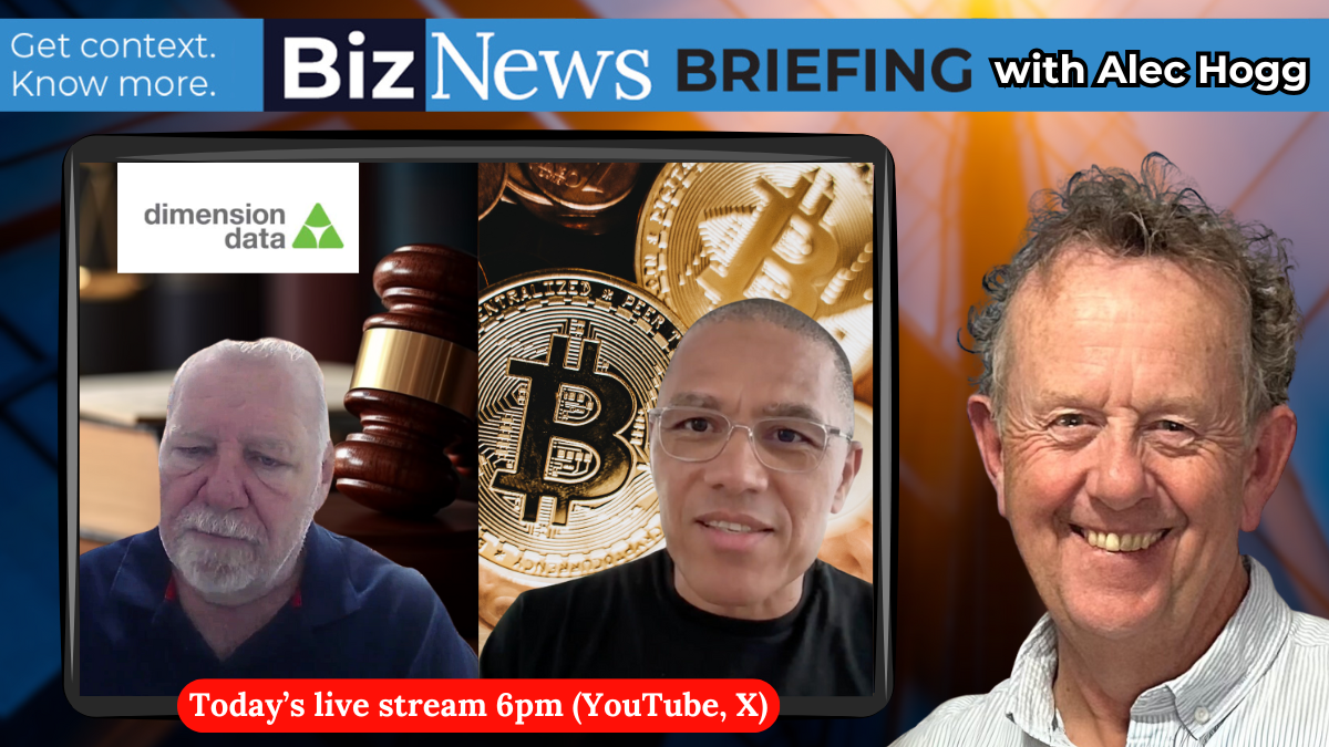 BizNews Briefing – DiData Protagonists tried another dodgy deal; Bitcoin reserve for SA; De Lille on caught at ORT [Video]