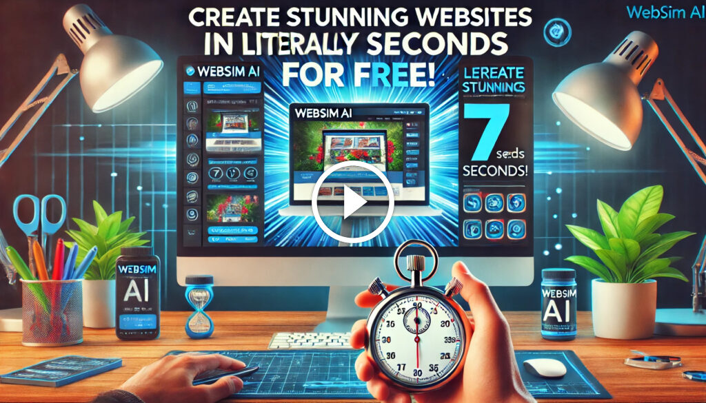 Websim AI Review And Demo Create A Website In 7 Seconds Flat! [Video]